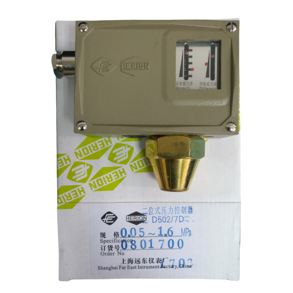 D502/7D-0801700压力控制器-上海远东仪表厂